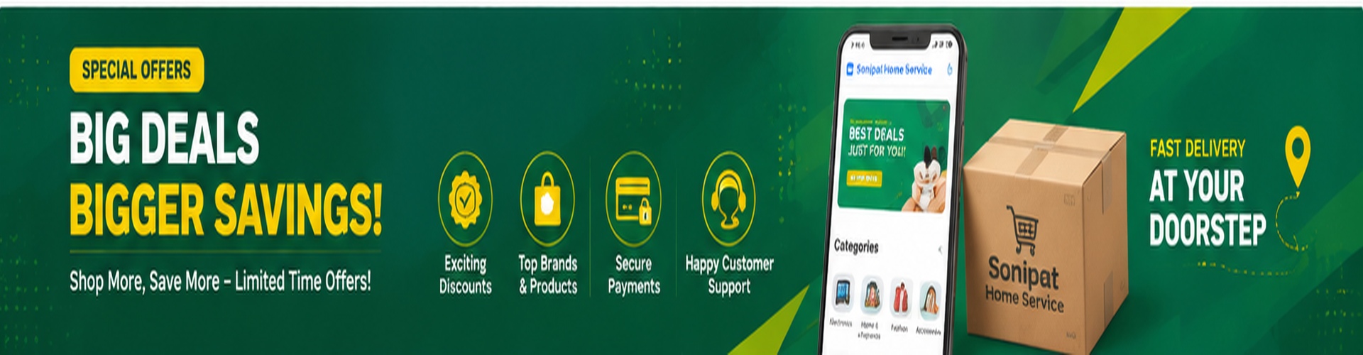 Fast Local Delivery Across Sonipat